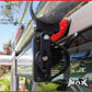 MAX Black Adjustable Aluminium LED Light Bar Brackets - 1.75" (43-45mm) Diameter
