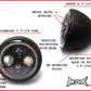7.7 INCH High Quality Quad Projector LED Matte Black Metal Headlight