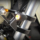 MAX Chubby Matte Black Machined Aluminium Micro LED Indicators / Turn Signals