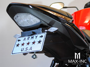 Chrome Mini Gator Alloy LED Turn Signals / Indicators - Emarked
