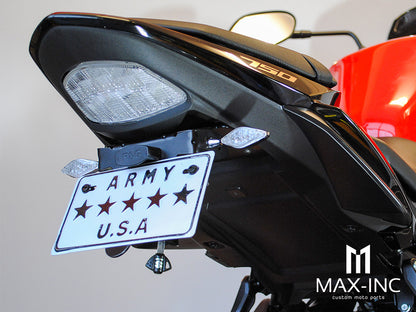 Chrome Mini Gator Alloy LED Turn Signals / Indicators - Emarked