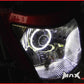 7cm Cool White LED Angel Eye Halo Ring — 81 LEDs, 12V, Waterproof