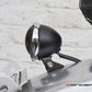 Matte Black + Chrome Mini Bates LED Stop / Tail Light - Smoked Lens