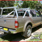 MAX Black Adjustable Aluminium LED Light Bar Brackets - 1.75" (43-45mm) Diameter