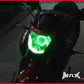 7cm Green LED Angel Eye Halo Ring — 81 LEDs, 12V