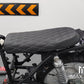 Black Diamond Stitch Universal Scrambler Motorcycle Seat