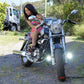 Motorcycle auxiliary lighting kit and fittings