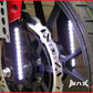Super Bright Universal White LED Self Adhesive Strips - 15cm
