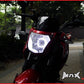 7cm Cool White LED Angel Eye Halo Ring — 81 LEDs, 12V, Waterproof