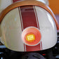 1.65" Mini Prison Grill LED Stop/Tail Light - CNC Machined Solid Brass, 12V, Waterproof for Multiple Vehicles