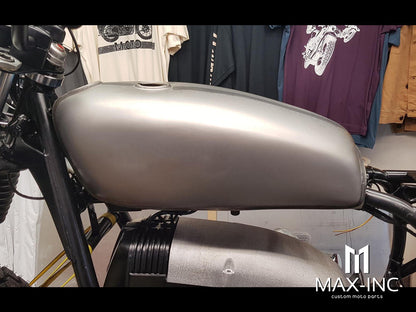 Classic Style Universal Unpainted 9L Fuel Tank + Fuel Cap + Fuel Tap