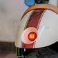 1.65" Matte Black Mini Flush Mount CNC Billet Alum Prison Grill LED Stop / Tail Light
