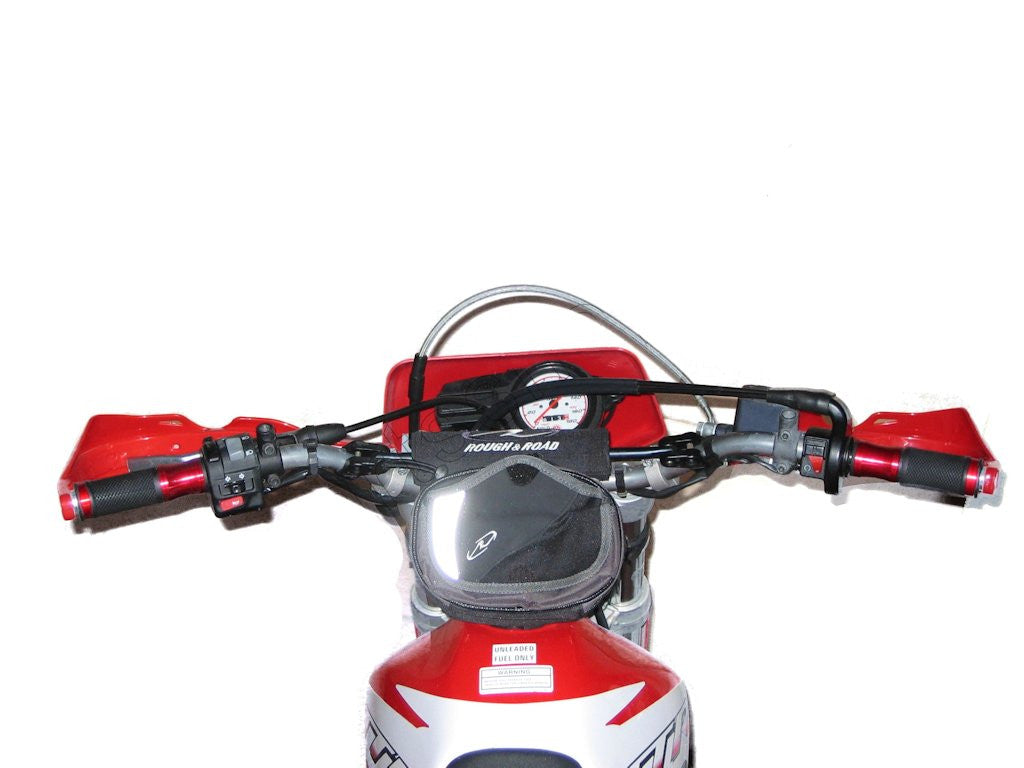 High Quality Red Universal Motorcycle Handlebar Mount Tool / Map Bag