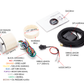 52mm GPS Speedometer with MPH/KPH Display, External Antenna, IP67 Waterproof, Universal for Motorcycles, ATVs, Boats