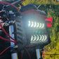 Dual Stacked LED Headlight Kit – CNC Billet, H4, 6000K, 32-59mm Fork Clamp | Max Inc Moto