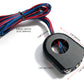 22mm CNC Billet Aluminum Handlebar Switch Combo with Blue LED - Harley Davidson Cafe Racer