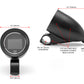 GPS Digital Speedometer - Matte Black CNC 1" Handlebar Mount for Motorcycles (MPH/KPH, IP67 Waterproof)