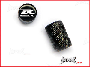 SUZUKI GSXR Emblem Set Of 2 Lasered Logo Tire Valve Caps