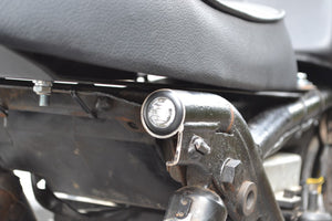 AMBER 12v Round Flush Mount LED Mini Marker Lights - 10 Pack