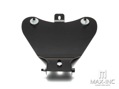 Black Custom Bobber Solo Saddle Seat Baseplate Bracket