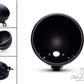 7.7 INCH Matte Black Bottom Mount Metal Headlight Housing + Bezel Combo