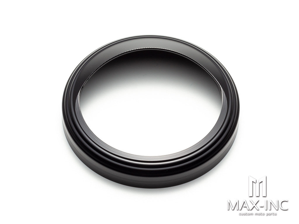 5 Inch Visor Speedometer Gauge Bezel Cover Trim Ring Fit For Harley Softail FXST/BLACK