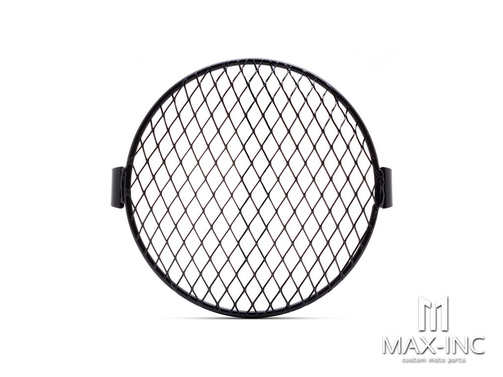 5.75" Steel Diamond Mesh Side Mount Headlight Guard Cover