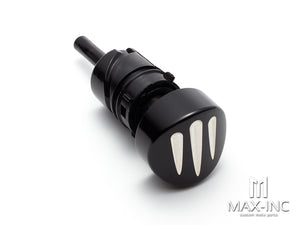 Motorcycle Oil Dipstick Dip Stick Filler Tank Cap Plug Black For Harley Sportster XL 48 883 1200 Nightster Custom 2004-Up