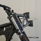 Universal Motorcycle LED Headlight Kit - DUAL STACKED Design with High/Low Beam, Adjustable Fork Clamps & H4 Connector