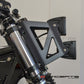 Universal Motorcycle LED Headlight Kit - DUAL STACKED Design with High/Low Beam, Adjustable Fork Clamps & H4 Connector