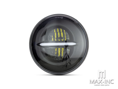 7" Black Classic / Modern LED Headlight Insert