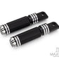 Black Harley XL883 1200 X48 Modified Pedal Knurled Carving