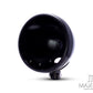 7.7 INCH Gloss Black Bottom Mount Metal Headlight Housing + Bezel Combo