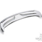Motorcycle Chrome Rear Mud Flap Trailing Edge Cover Mudguard Flare Trim Tip for Harley 2007-2016 Flstf Softail Fatboy