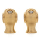 Solid Brass 1" Handlebar Risers for Harley Davidson Cafe Racer & Vintage Bikes - CNC Machined