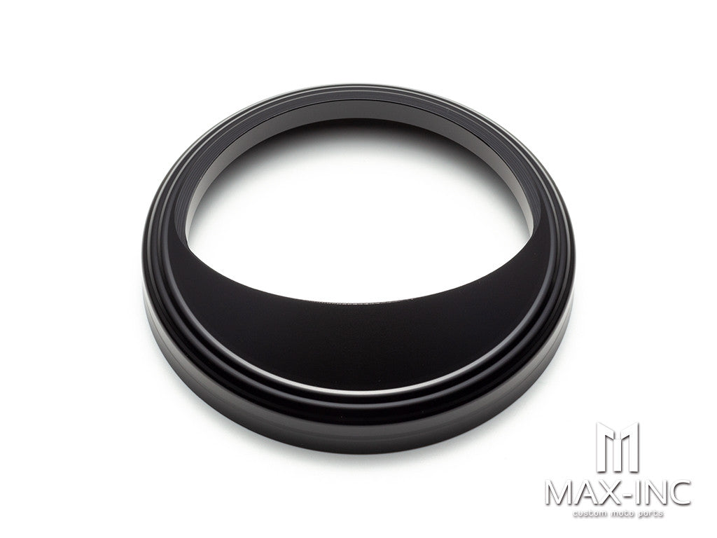 5 Inch Visor Speedometer Gauge Bezel Cover Trim Ring Fit For Harley Softail FXST/BLACK