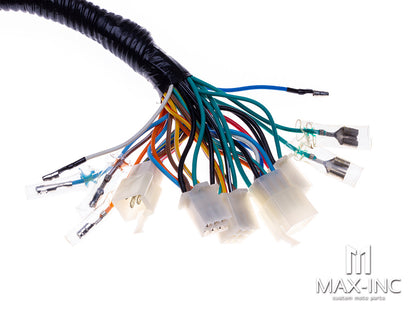 Universal Complete Motorcycle 12v Wiring Harness / Loom