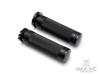 XL883 1200 X48 72 Motorcycle Black Racing Bamboo carved Hand grip