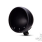 7.7 INCH Matte Black Bottom Mount Metal Headlight Housing + Bezel Combo