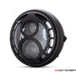 7.7" Matte Black Multi Projector Integrated LED Headlight + Eight Ball Grill Cover