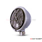 5.75" Chrome + Contrast Cut Metal LED Integrated Headlight + Anarchy Grill Cover
