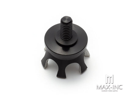 Motorcycle Black Cut Seat Bolt Tab Screw For Harley Touring Road King Street Glide Softail Dyna Sportster XL Street Bob 96-19
