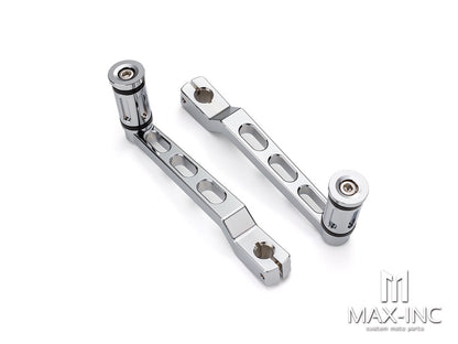 Motorcycle Heel Toe Shift Levers Shifter Pegs for Harley Touring Road King Street Glide Electra Glide Softail Fatboy FL FLT FLHT