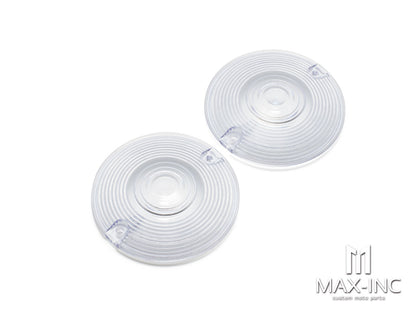 Chrome White Motorcycle Turn Signal Light Bezels Indicator Lens Trim Ring Visor Cover For Harley Sportster XL Softail Dyna Touring FLHR FL
