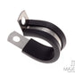 22mm Stainless / Rubber Cushioned P Clamps - 5 Pack