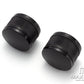 Motorcycle Front Axle Nut Covers Caps Aluminum Black For Harley Sportster Touring Softail Dyna VRSC