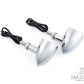 Chrome Dual Color LED Integrated Turn Signals w/ Smoked Lens (Turn / Tail)