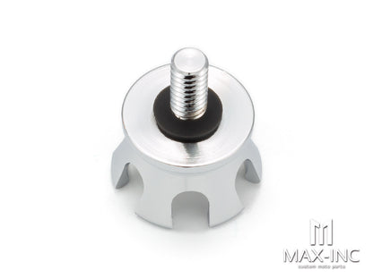 Motorcycle Chrome Seat Bolt Tab Screw For Harley Touring Road King Street Glide Softail Dyna Sportster XL Street Bob 96-19