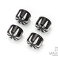 Black Cut Motorcycle Front Axle Nut Covers Caps Aluminum Black/Chrome For Harley Sportster Touring Softail Dyna VRSC Fat Bob Wide Glide