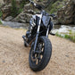Beta Dual LED Headlight Mask - 40W Matte Black, 32-59mm Clamps